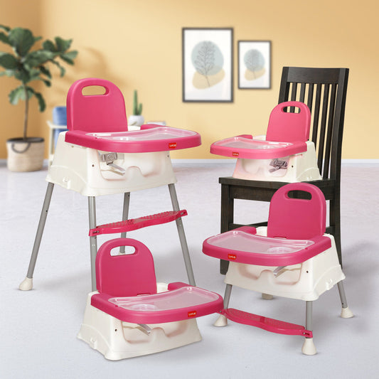 LuvLap 4-in-1 Grow-With-Me Convertible High Chair for Babies & Toddlers