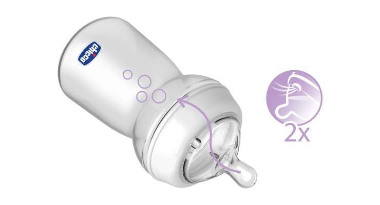 Chicco Natural Feeding Teat 6m+