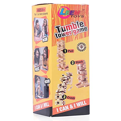 Leemo Toys Tumble Tower Game