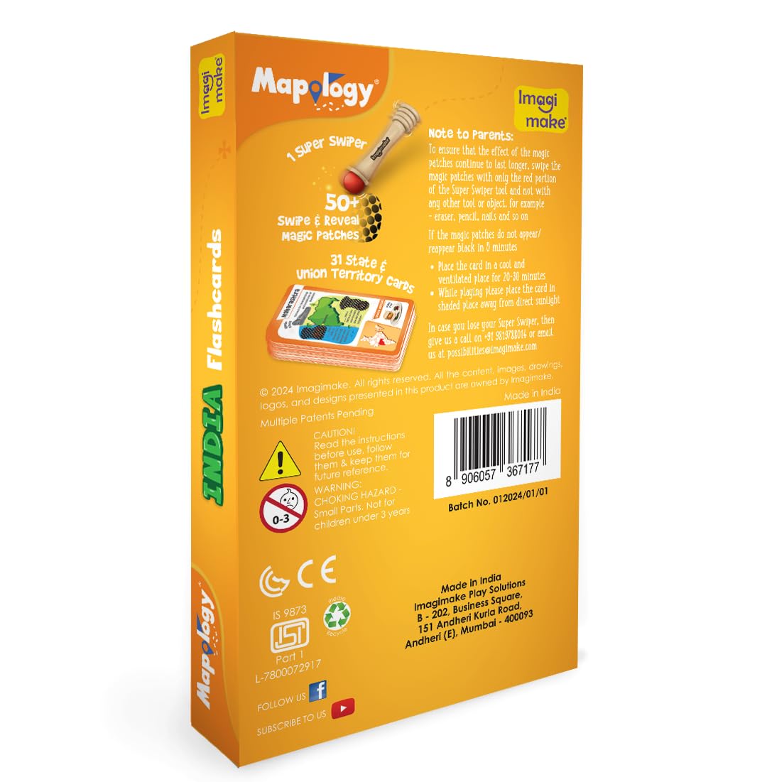 Mapology India Flashcards