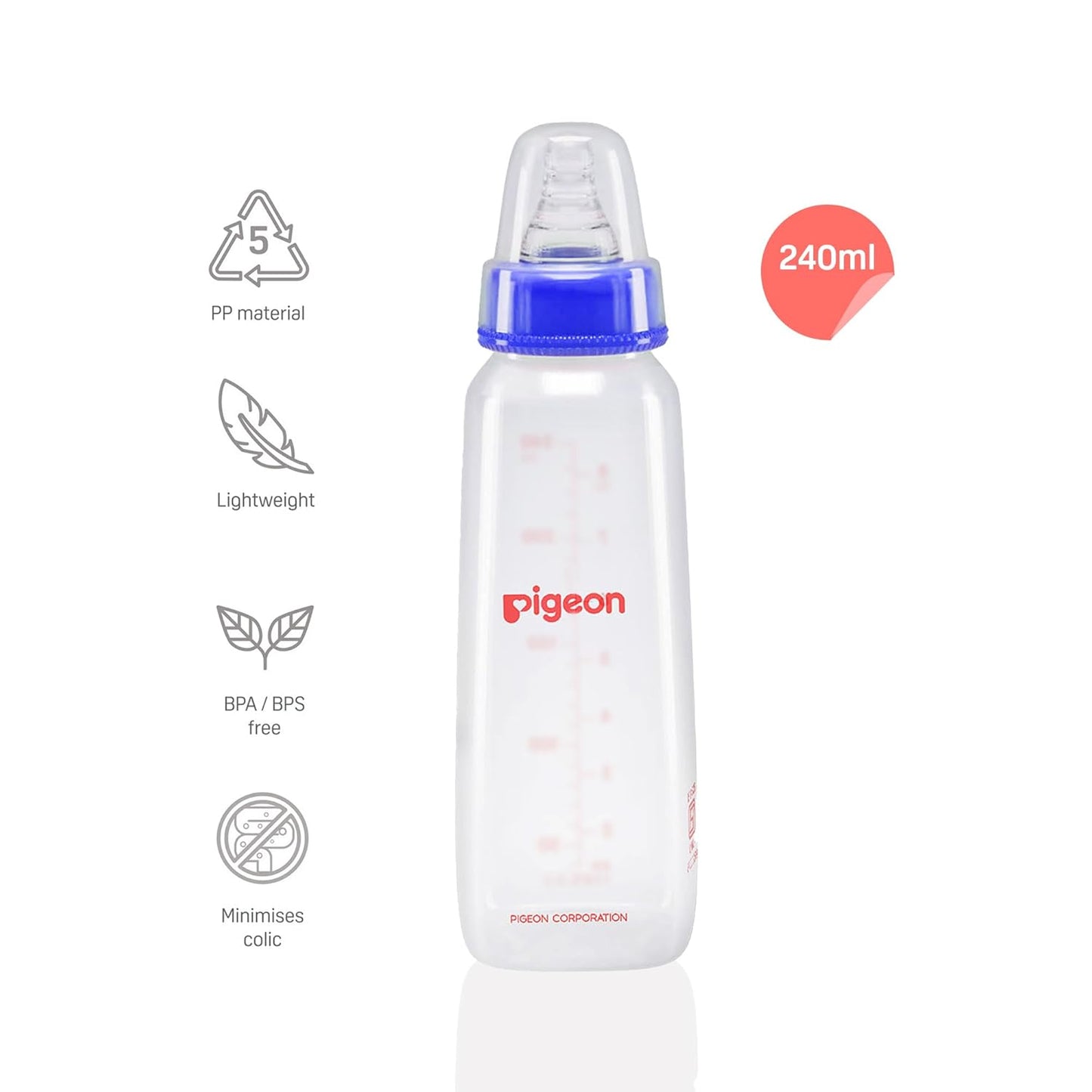 Pigeon Flexible Feeding Bottle 240 ml 12m+