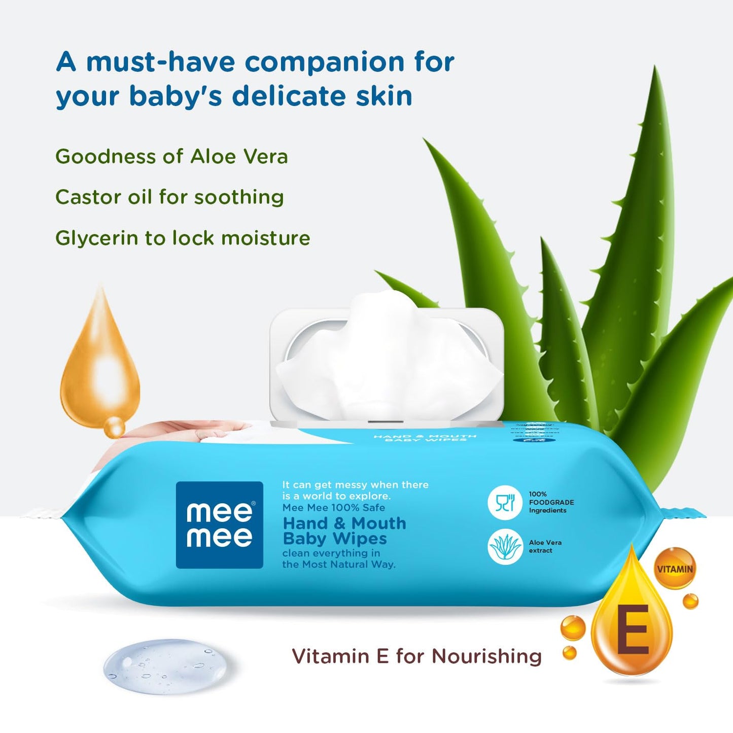 Mee Mee Caring Baby Wet Wipes