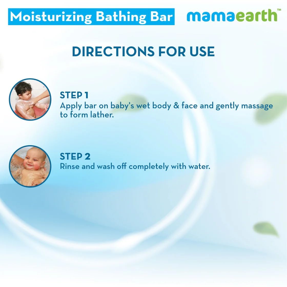 Mamaearth Moisturizing Bathing Bar For Babies
