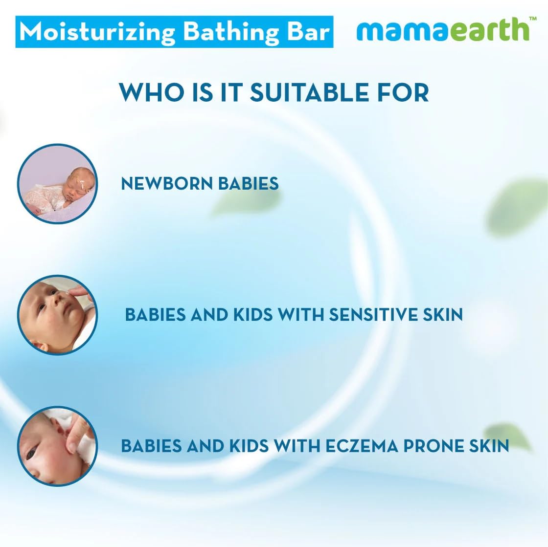 Mamaearth Moisturizing Bathing Bar For Babies
