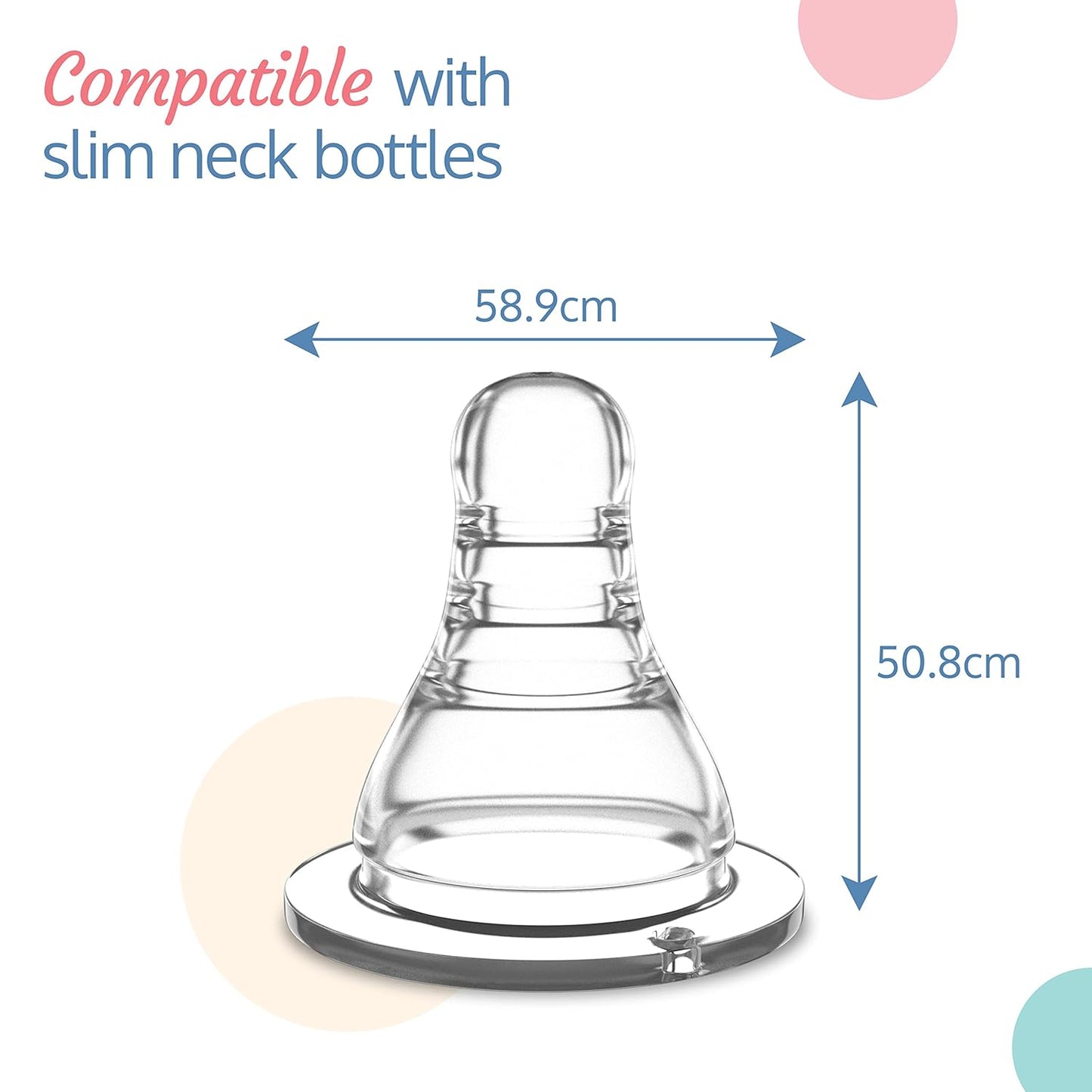 LuvLap Essential Nipple 6m+