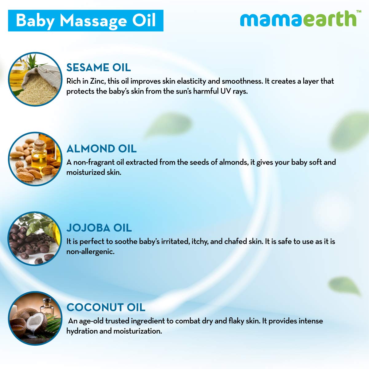 Mamaearth Soothing Massage Oil