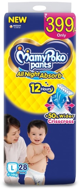 Mammy Poko Pant Large - All Night Absorb