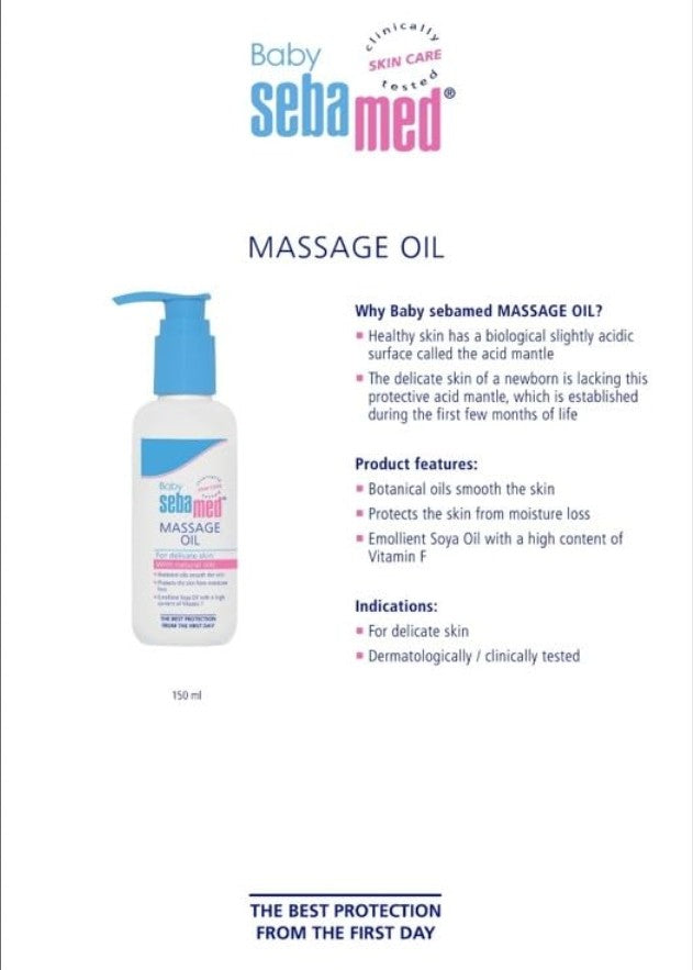 Sebamed Baby Massage Oil