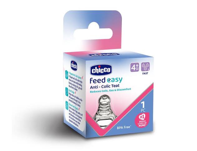 Chicco Physio Teat Anti -Colic 4m+