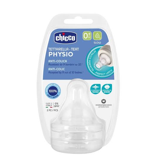 Chicco Tettarella-Teat Physio Anti-colic Om+