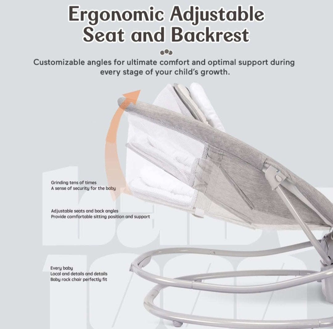 Mastela 4-in-1 Deluxe Electric Baby Swing
