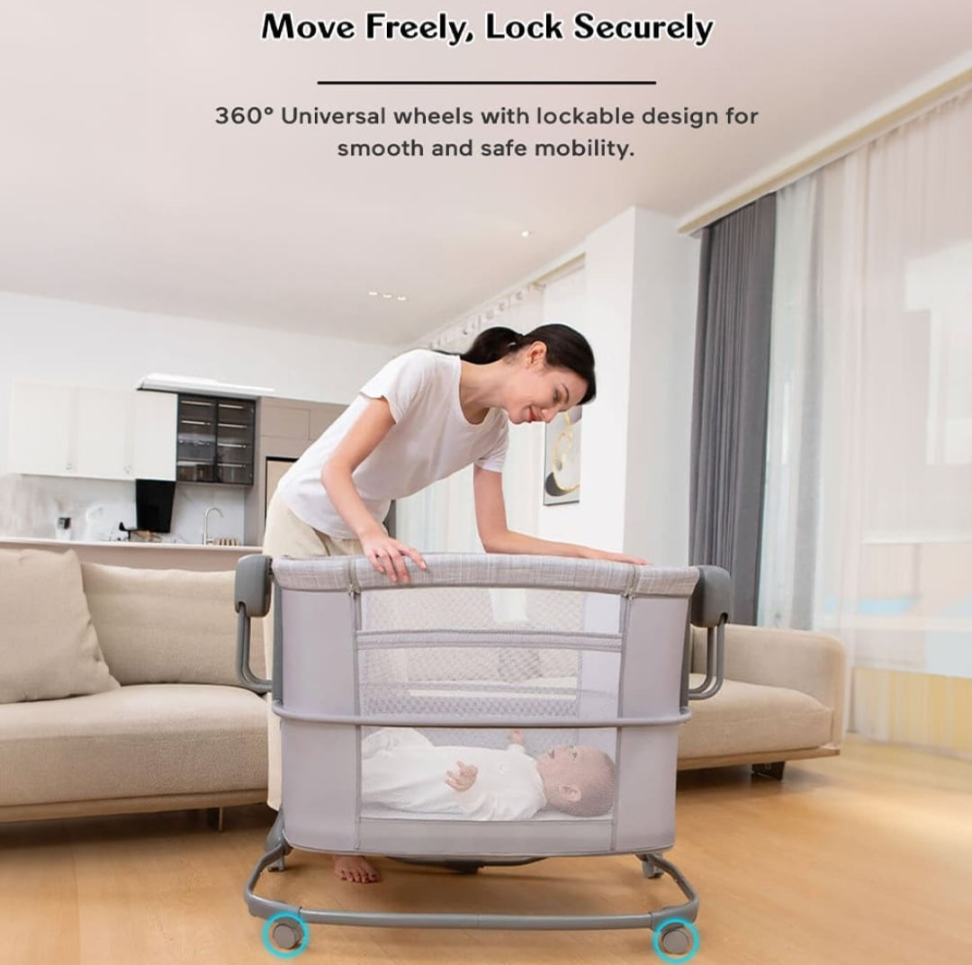 Mastela Deluxe 3-in-1 Bedside Bassinet