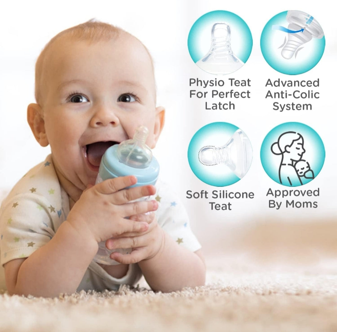 Mee Mee Premium Glass Feeding Bottle - 250 ML