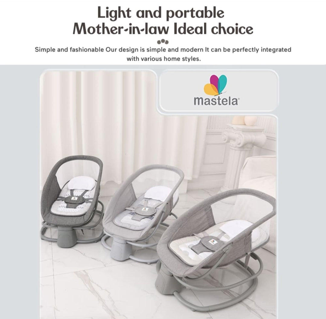 Mastela 4-in-1 Deluxe Electric Baby Swing