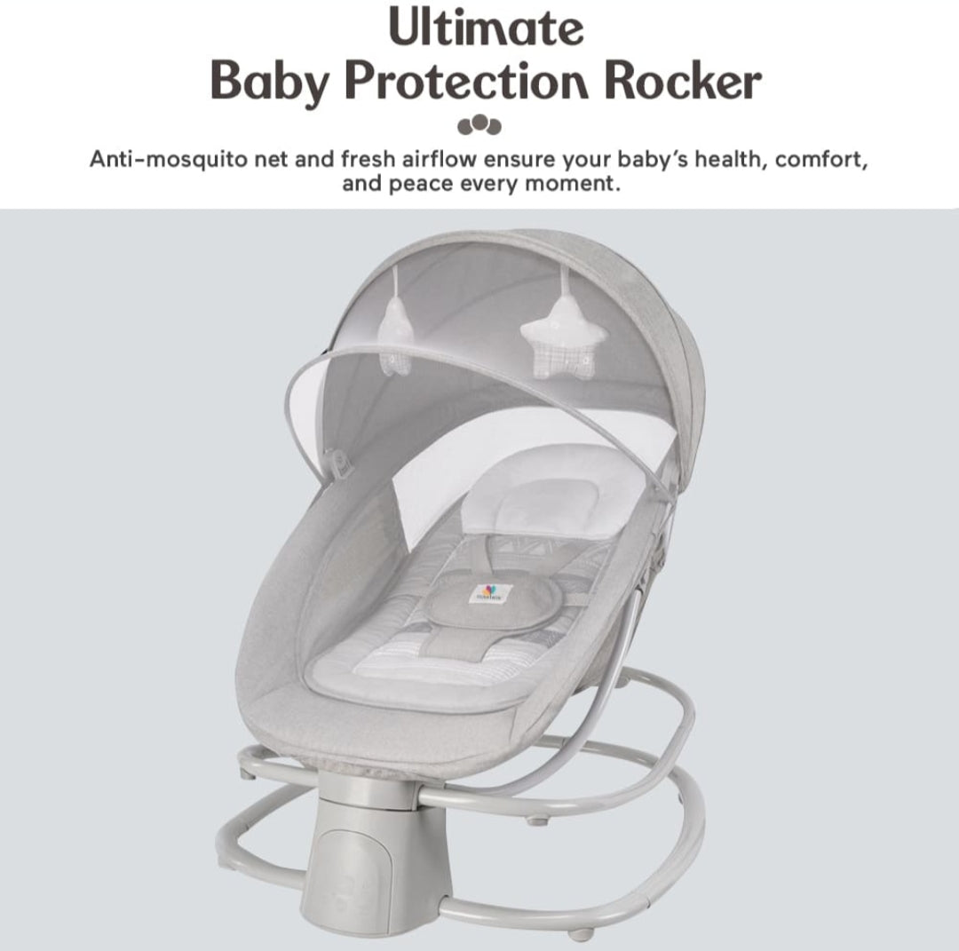 Mastela 4-in-1 Deluxe Electric Baby Swing