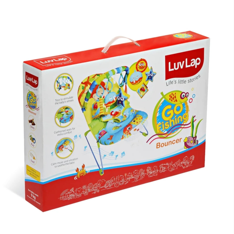 Luvlap Go Fishing Baby Bouncer