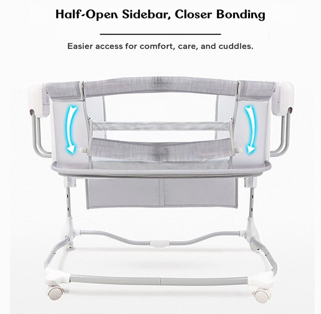 Mastela Deluxe 3-in-1 Bedside Bassinet