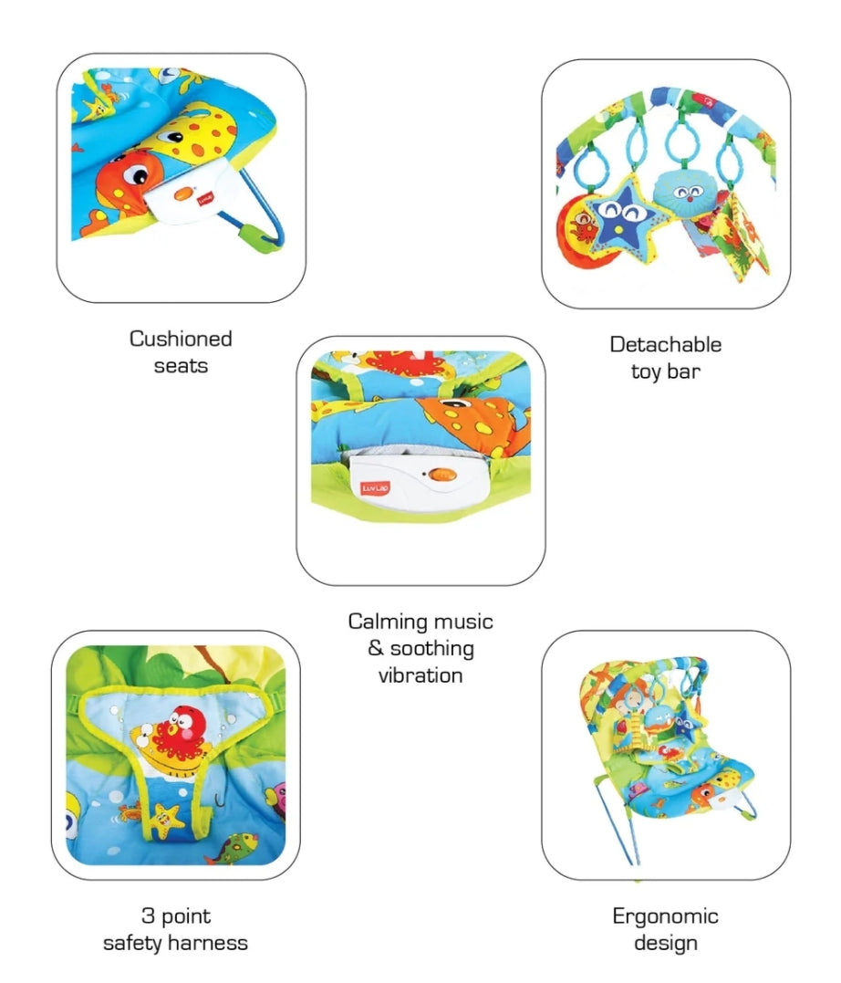 Luvlap Go Fishing Baby Bouncer
