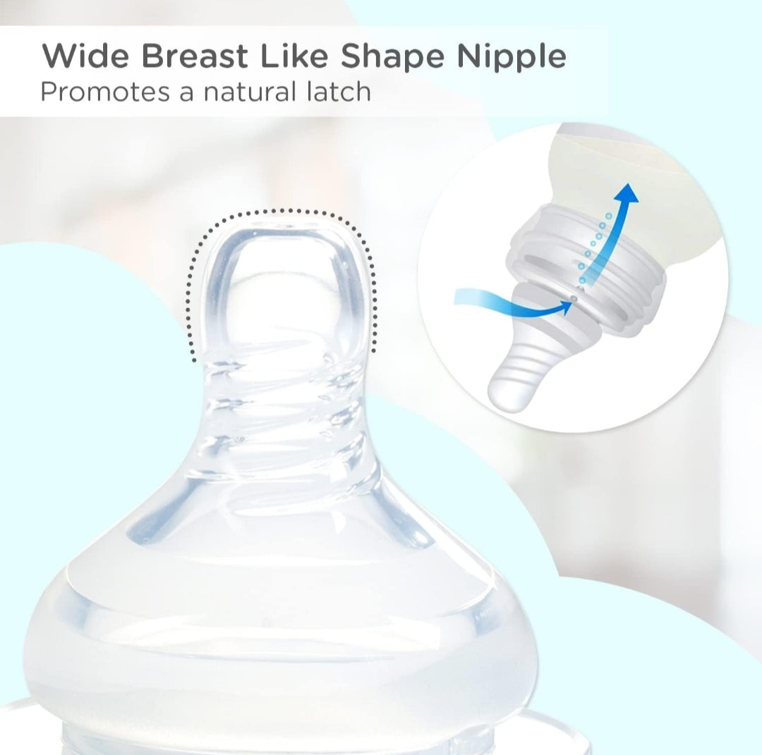 Mee Mee Premium Glass Feeding Bottle - 125 ML