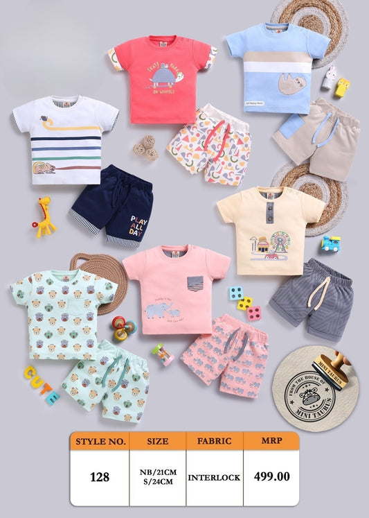 Baby T-shirt Necker Sets