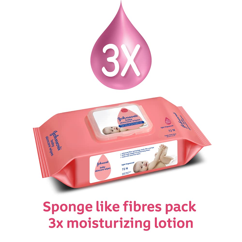 Johnson's Baby Sikcare Wipes
