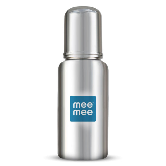 Mee  Mee Premium Steel Feeding Bottle 240ml 3m+