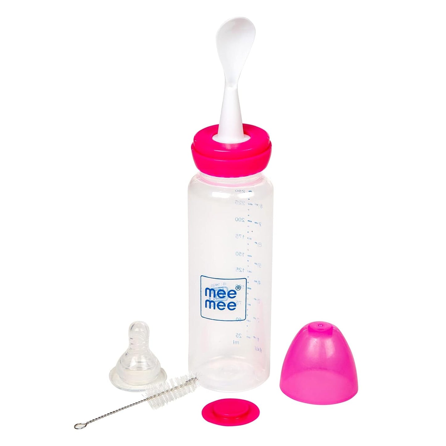 Mee Mee Feeding Bottle With Spoon 250ml