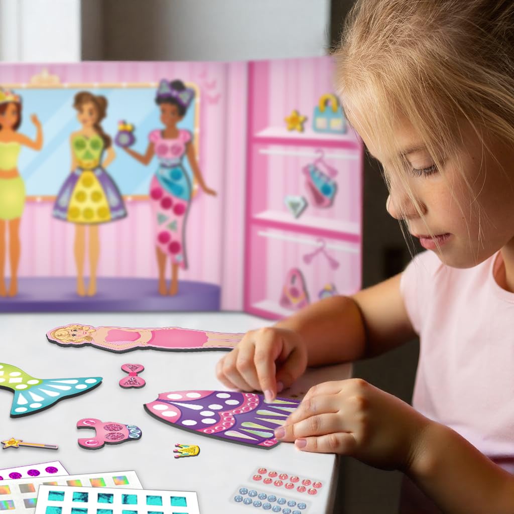 DlY Magnetic Dress Up Princess