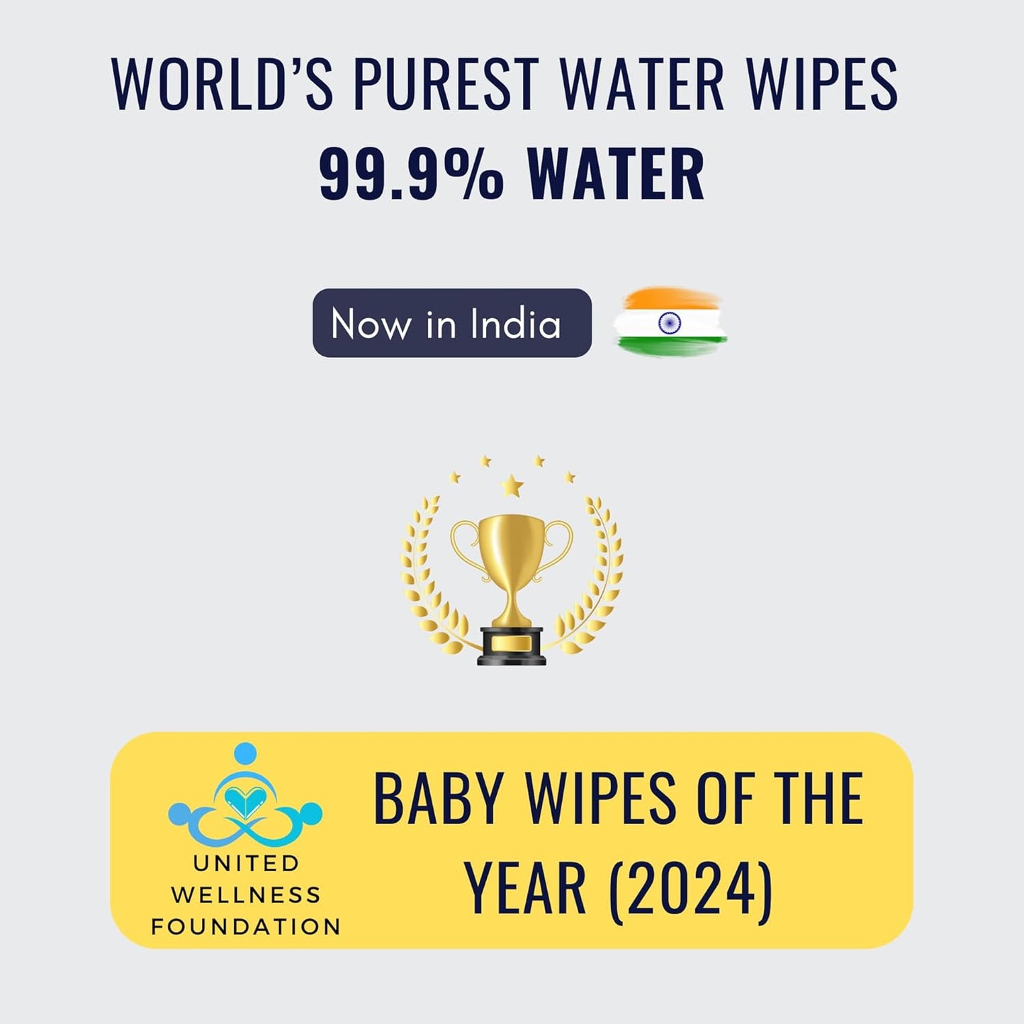 Eddie & Holly Pure Water Baby Wipes