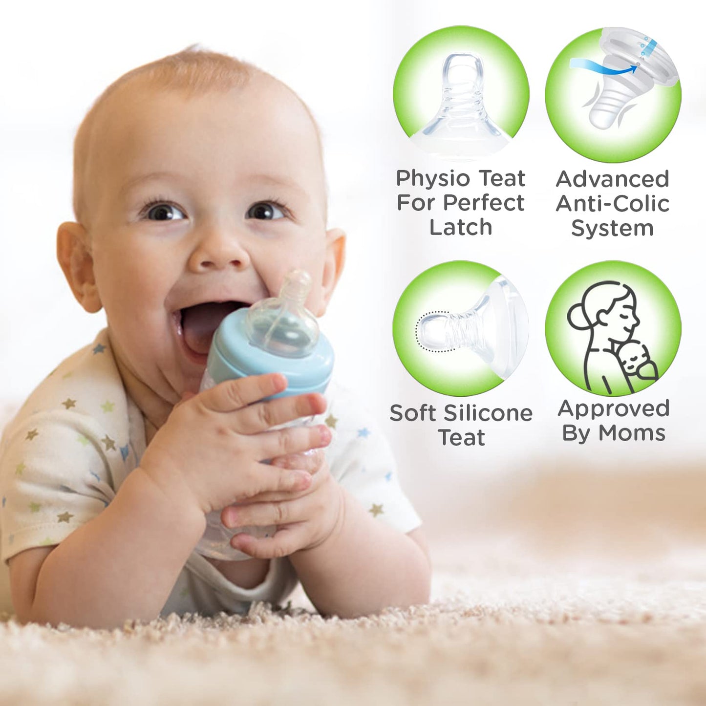 Mee Mee Premium Baby Feeding Bottle 250ml