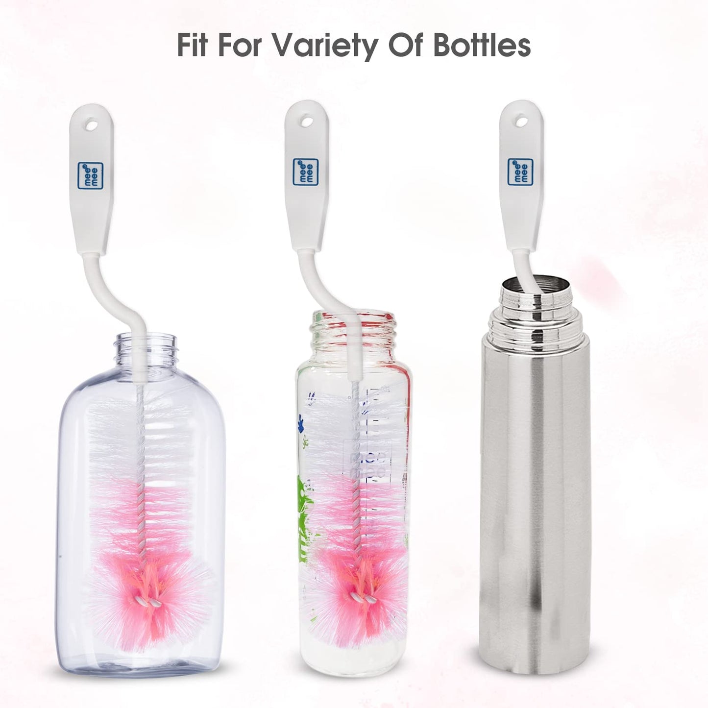 Mee Mee 360° Rotating  Bottle & Nipple Cleaning Brush