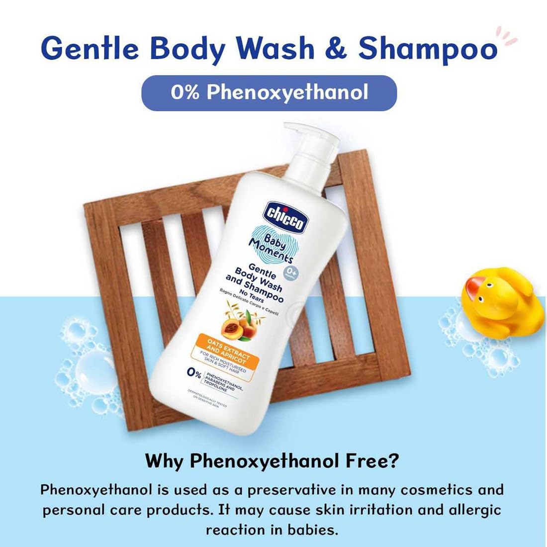 Chicco Baby Gentle Wash And Shampoo