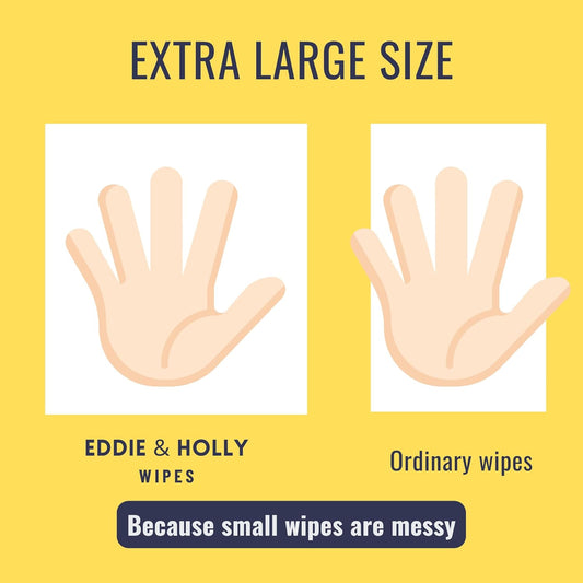 Eddie & Holly Pure Water Baby Wipes