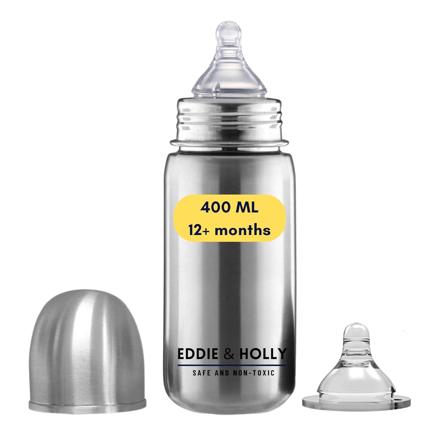Eddie & Holly Anti -Colic Feeding Bottle 400ml