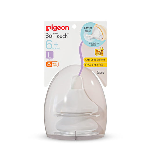 Pigeon Soft Latch nipple 6m+