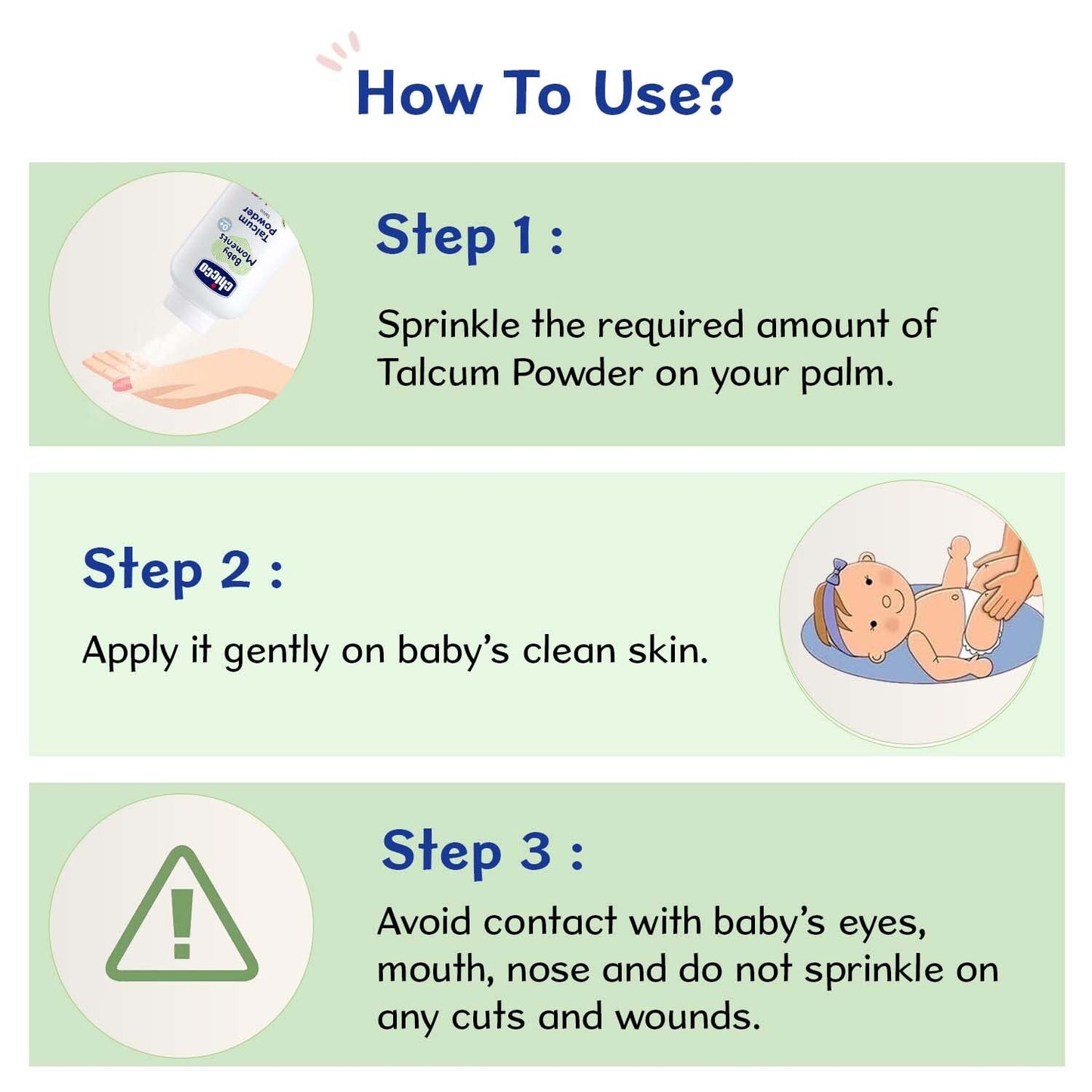 Chicco Baby Talcum Powder