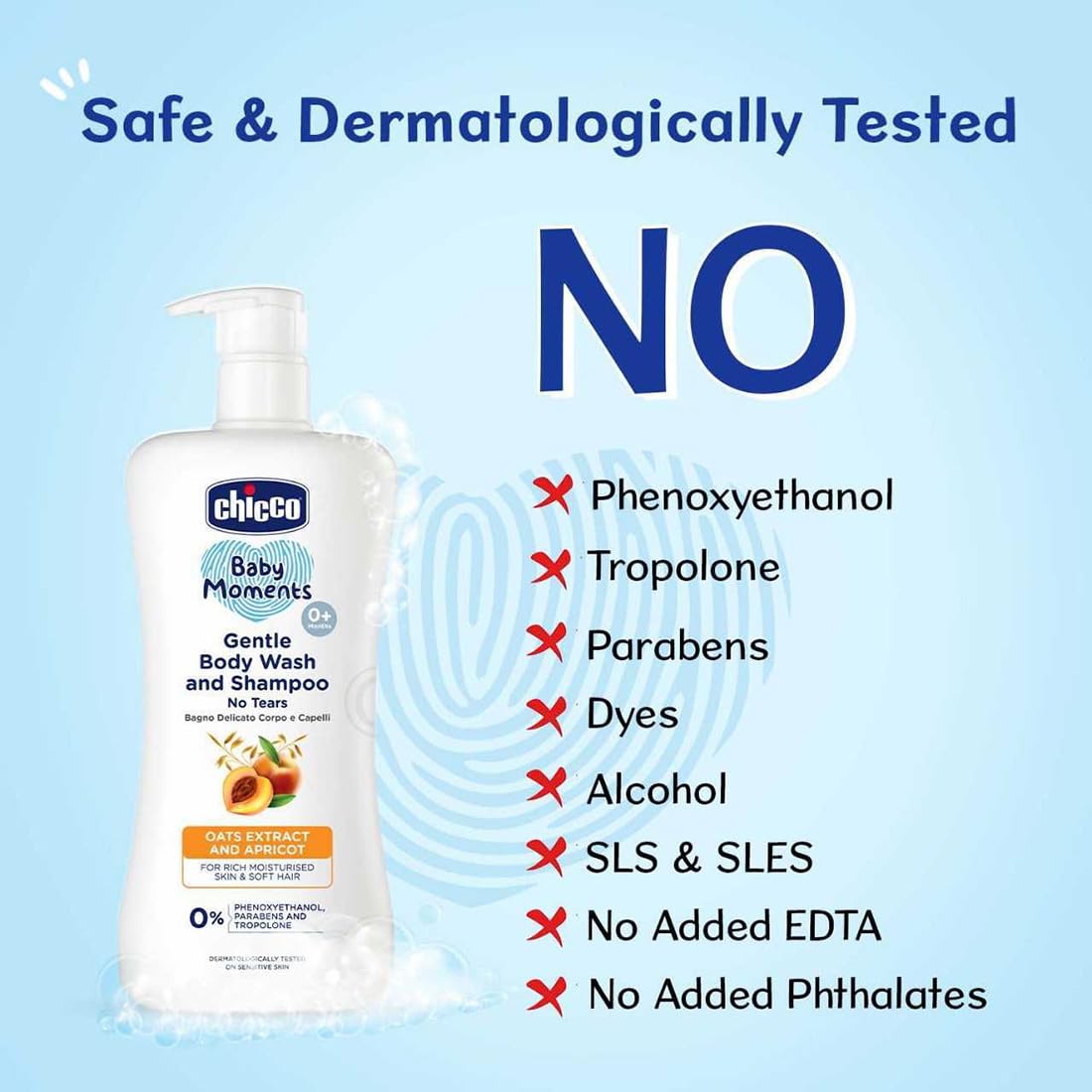 Chicco Baby Gentle Wash And Shampoo