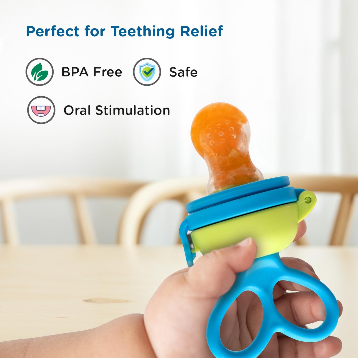 Mee Mee Fruit & Food Nutritional Feeder With Silicone Sack