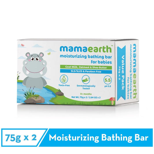Mamaearth Moisturizing Bathing Bar For Babies