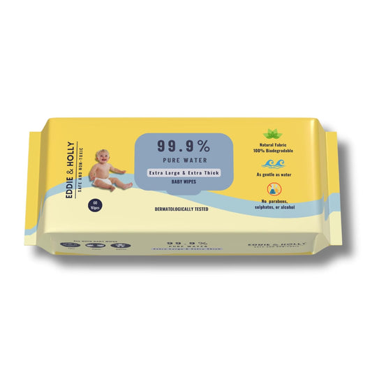 Eddie & Holly Pure Water Baby Wipes