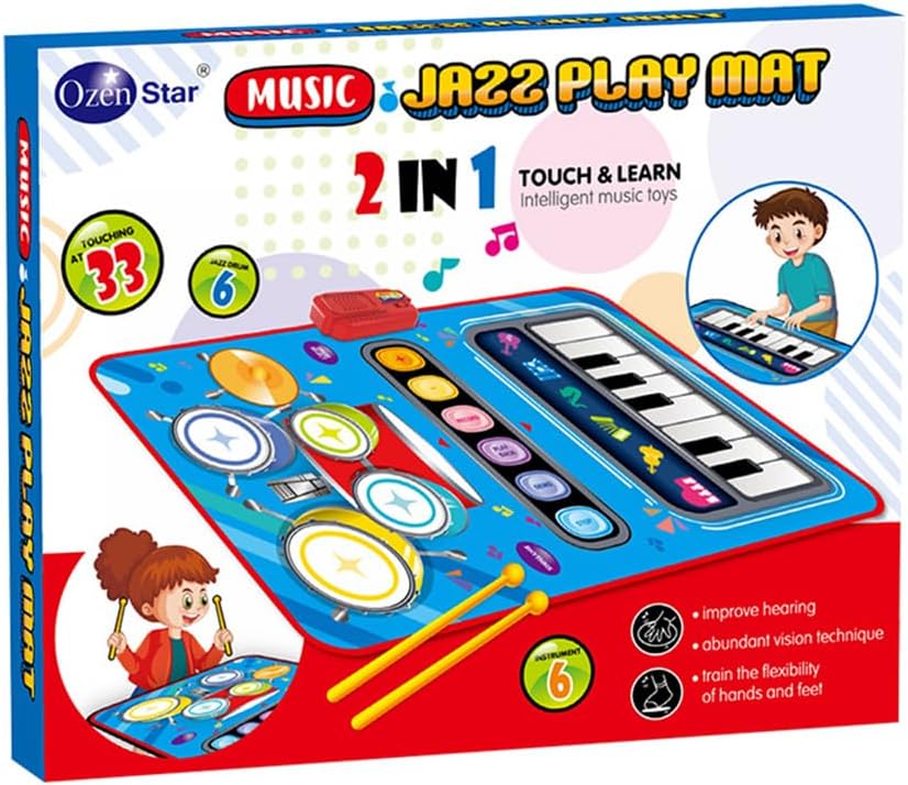 Ozen Star Jass Play Mat 2 in 1 Touch & Learn