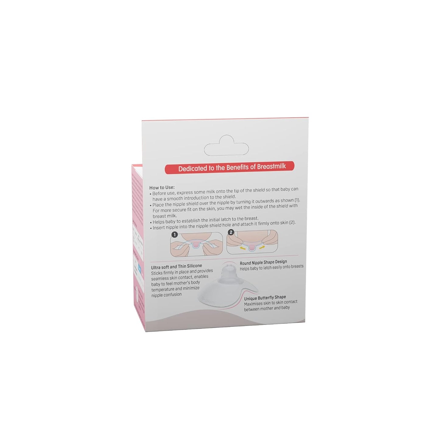 Pigeon Natural Feel Nipple Shield Size 2