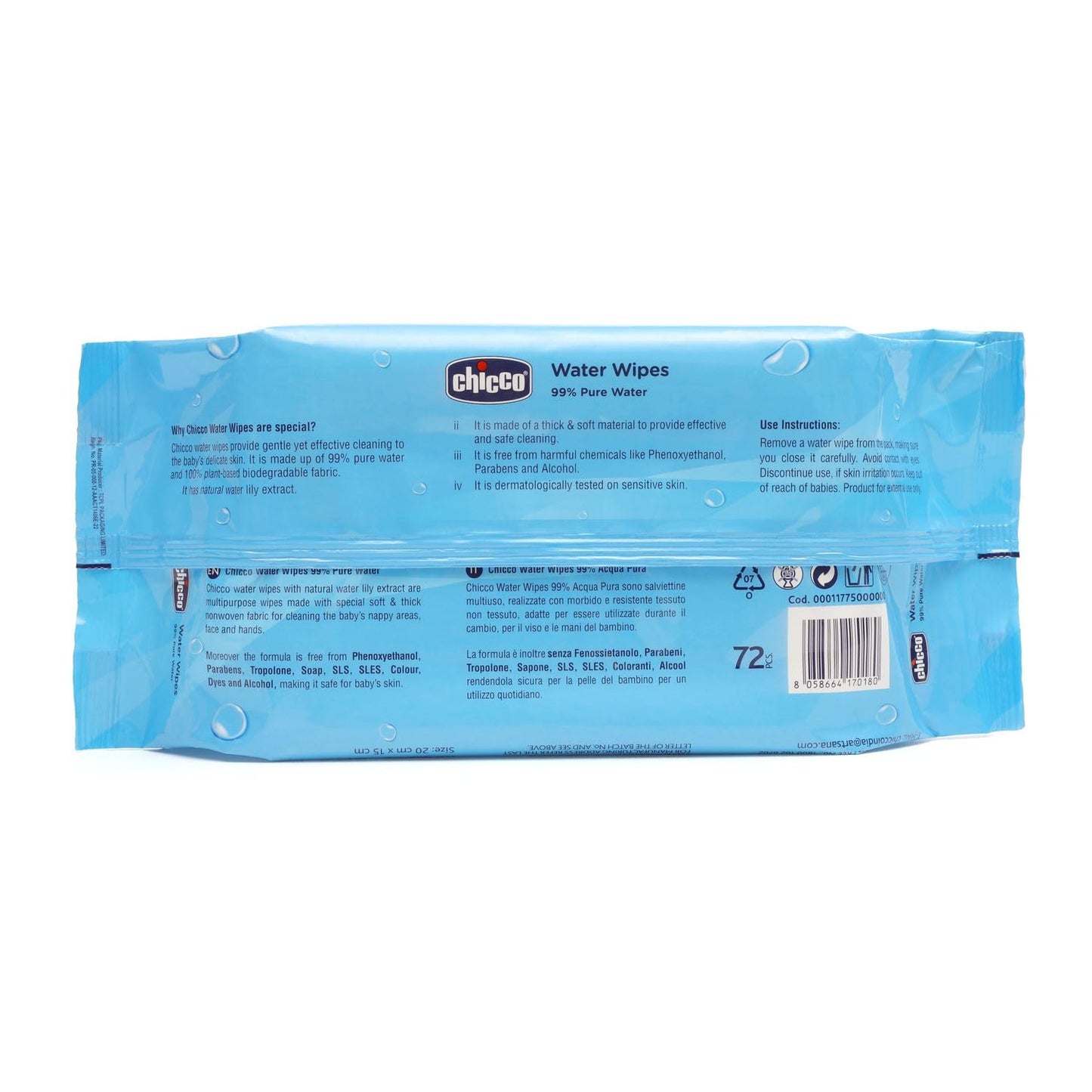 Chicco Water Wipes