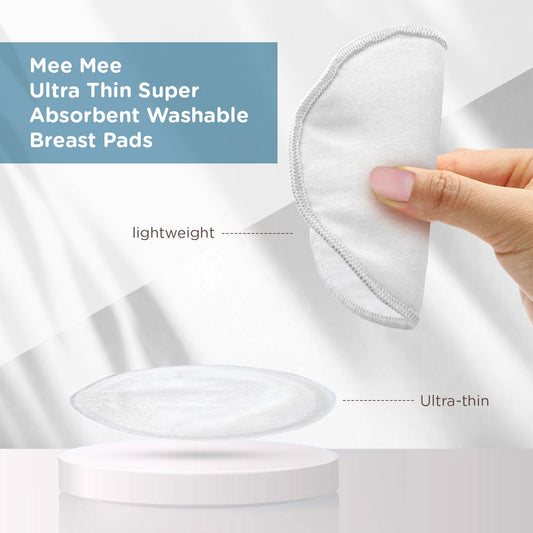 Mee Mee Washable Cotton Maternity Breast Pads