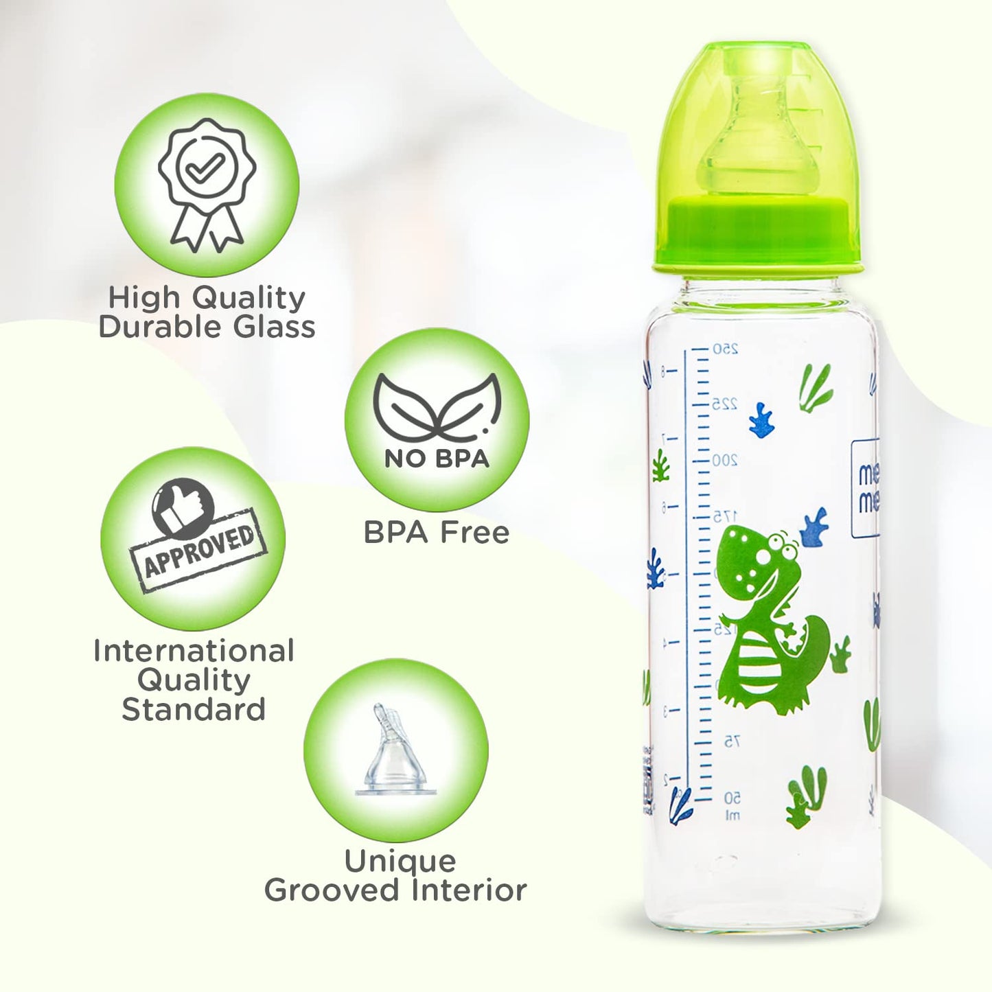 Mee Mee Premium Baby Feeding Bottle 250ml