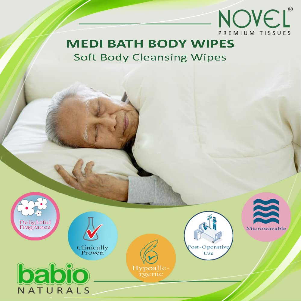 Novel Medi Bath Wipes