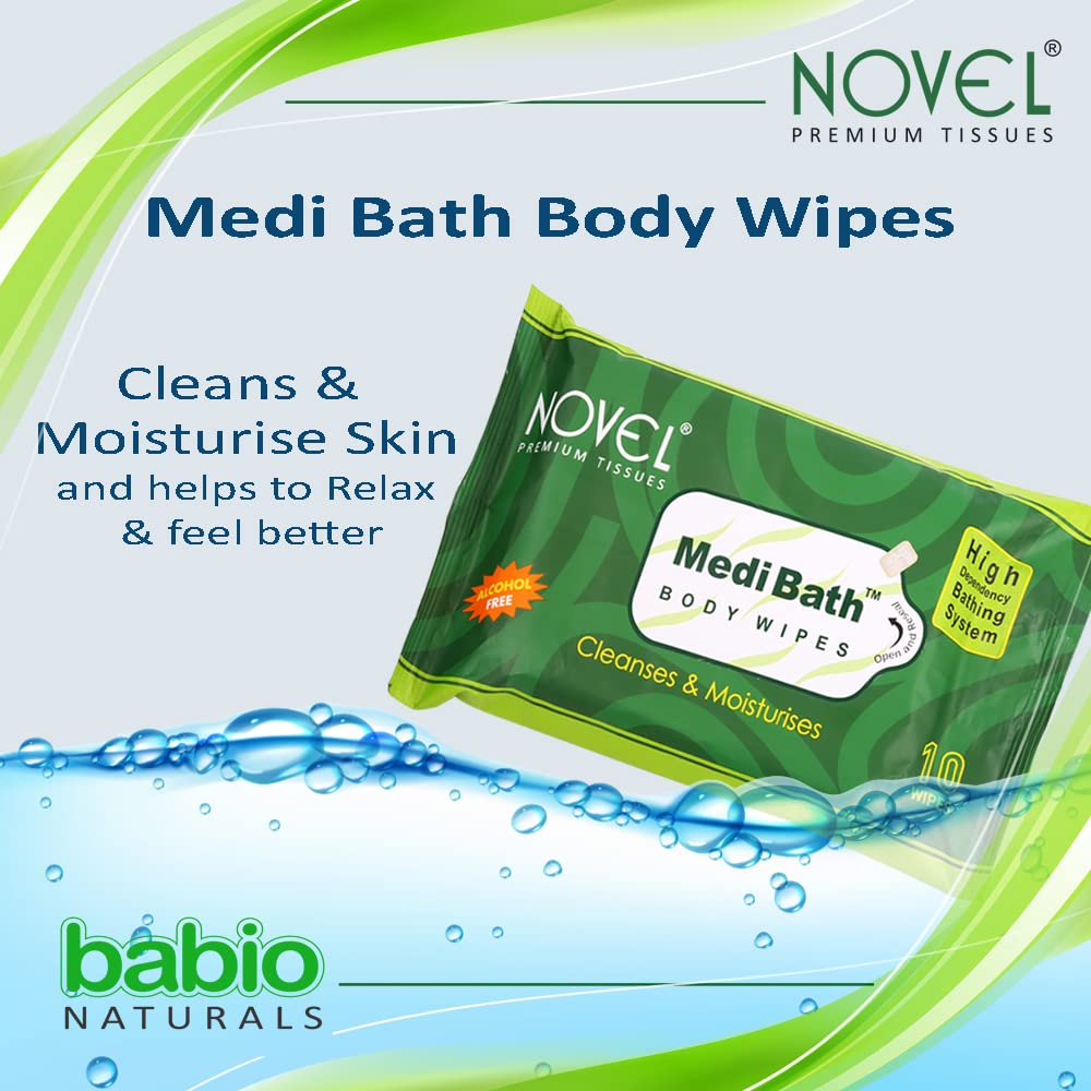 Novel Medi Bath Wipes