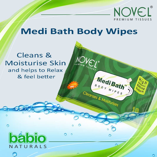 Novel Medi Bath Wipes
