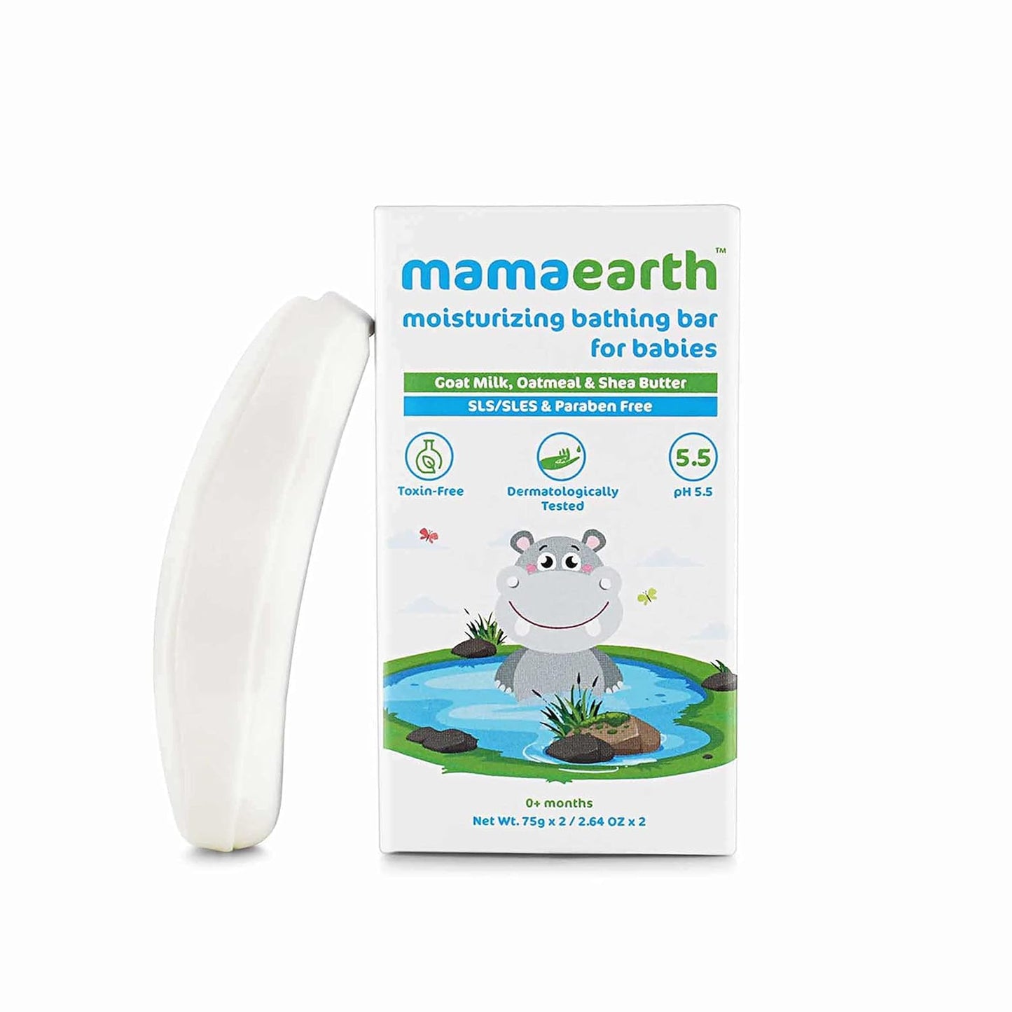 Mamaearth Moisturizing Bathing Bar For Babies
