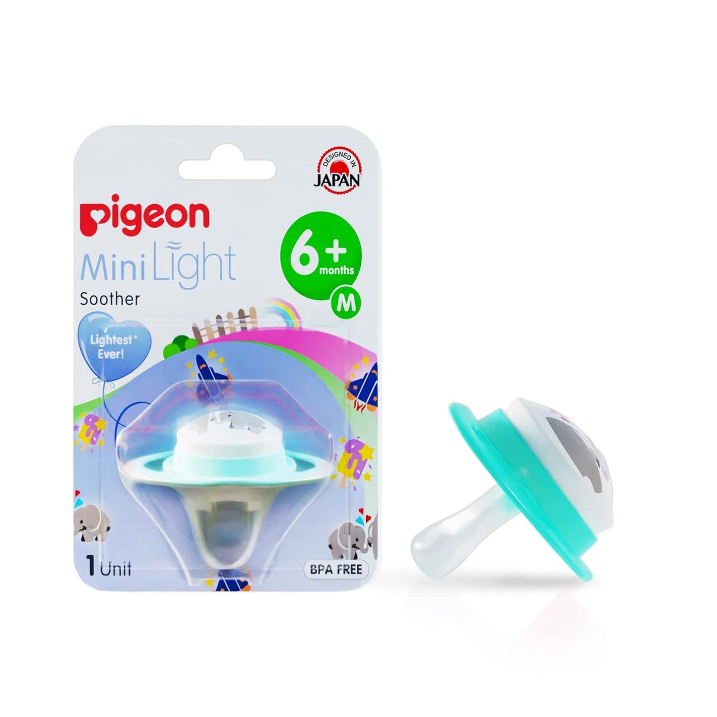 Pigeon Mini Light Soother 6m+